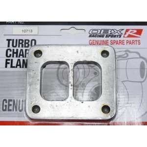   Mild Steel Turbo Flange   T4 Divided Turbo Exhaust Inlet Automotive