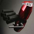 Speed JDM Red MT Manual Shift Lever Gear Knob 3 Adapters Racing 
