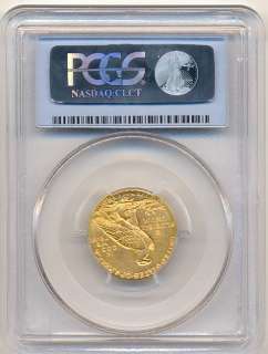 USA GOLD 5 DOLLAR INDIAN HEAD 1909 D KM#129 PCGS MS62  