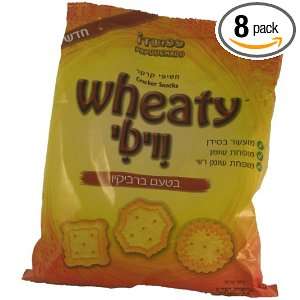 Oxygen Papouchado Wheaty BBQ flav Snacks, 7.1 Ounce (Pack of 8 