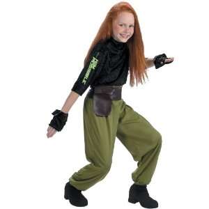 Lets Party By Disguise Inc Kim Possible Agent Child Costume / Black 