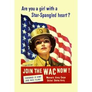  Are you a Girl with a Star Spangled Heart? Join the WAC 