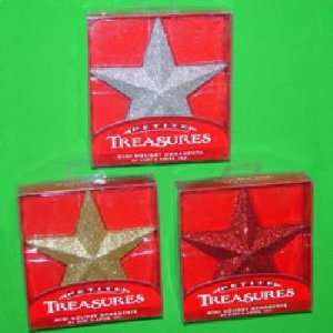   PetiteTreasure Glittered Star Tree Top Case Pack 288 