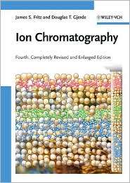 Ion Chromatography, (3527320520), James S. Fritz, Textbooks   Barnes 