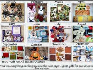   PREMADE TEAR BEARS MAT SETS ALBUM CARD TOPPER PAPER PIECING 4 PAGE