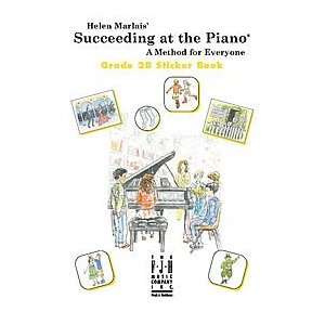  Succeeding at the Piano Sticker Book   Grade 2B Musical 