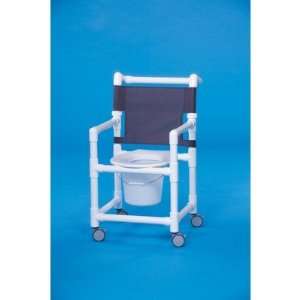   Shower Chair Clearance Height 20, Mesh Backrest Color Navy Home