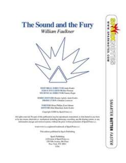   The Sound and the Fury (SparkNotes Literature Guide 