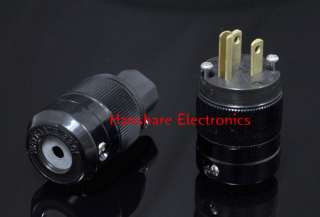 1pc Wattgate 320 Economy IEC &1pc 5266i male plug black  