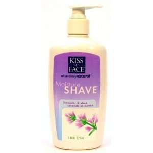  Kiss My Face Moisture Shave 11 oz. Lavender & Shea Pump (3 