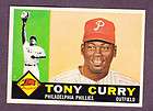1960 TOPPS 541 TONY CURRY PHILLIES NM/MT  