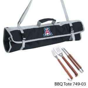  University of Arizona 3 Piece BBQ Tote Case Pack 8 Sports 