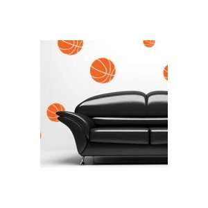 Double Dribble basket ball decals (set of 16 stickers)