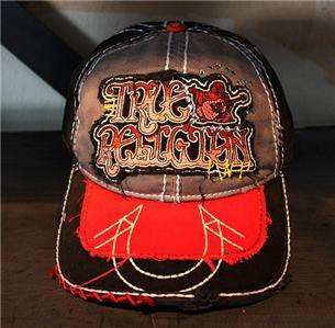 NWT True Religion Hat/Cap TR1408 Grey Unisex 100%AUTH  