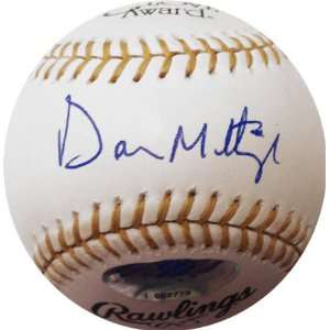  Don Mattingly Autographed Gold Glove Baseball