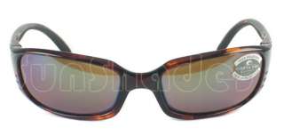   Costa del Mar Brine Tortoise Green Polarized 580 Glass Lens Sunglasses