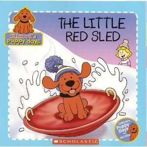  The Little Red Sled (Book and Audiocassette Tape) (Clifford 