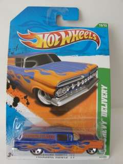Hot Wheels ERROR 2011 Treasure Hunt 59 Chevy Delivery NOT ENOUGH BLUE 