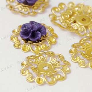 material brass size 23 5x23 5x2mm hole size 2 mm amount 20 pcs color 