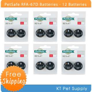 12 x PetSafe 6v Lithium Collar Battery Module RFA 67 729849105423 