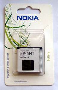 BP 6MT New Battery for Nokia E51 N81 8GB N82 6110 6500S  