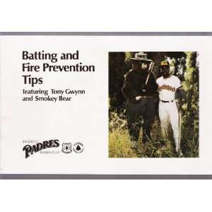   and Fire Prevention Tips Booklet San Diego Padres Sports Collectibles