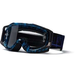   Sweat X Cyan/Black Rise & Fall Clear AFC Lens Goggle Automotive