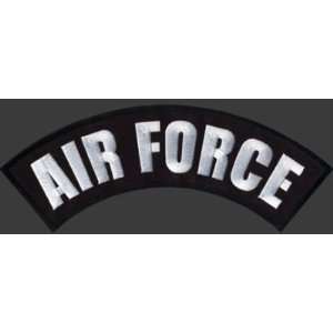  AIR FORCE BACK ROCKER USAF AIRFORCE Vet NEW Biker Patch 