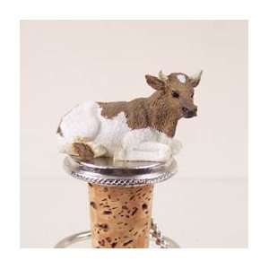  Guernsey Bull Bottle Stopper