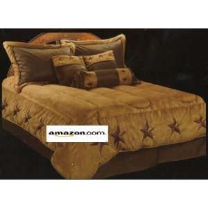  Western Bedding Embroidered Star 7 Piece Full