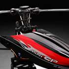 KDS 450SV metal 7ch RC Helicopter with 3D Flymentor Black Red Brand 