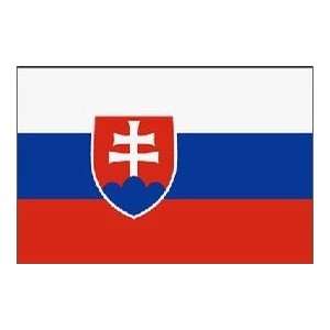  Slovakia Flag Nylon 2 ft. x 3 ft.