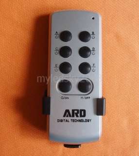 Digital Remote Control Switch 4 Ways Channels LED SMD Light Lamp Bulb 