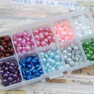 500 Pearl 7mm in Storage Box You Choose the Colours  