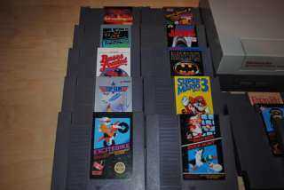   Entertainment System w/15 Games New 72 Pin NES Mario TMNT Rad Racer