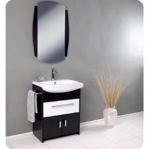   Distinto Modern Bathroom Vanity w/ Wenge Wood Finish