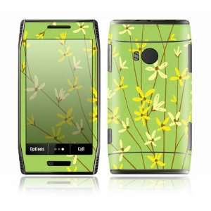 Nokia X7 Decal Skin Sticker   Flower Expression