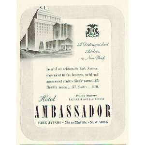  Hotel Ambassador from June 1937