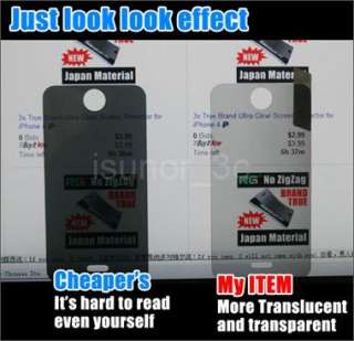Screen Protector Film for iphone 3G 3GS Privacy Guard Anti Peek 