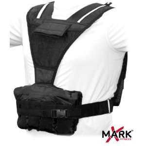 Mark Fitness 20 lb V Style Weighted Vest  Sports 