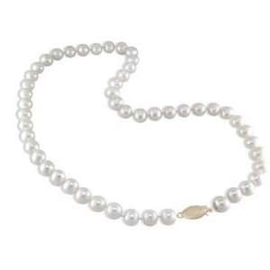  Akoya Cultured Pearl Necklace 16in Jewelry
