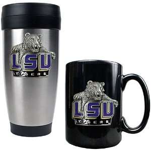  Great American Products LSU Tigers Stainless Steel Travel 