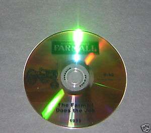 New DVD~Farmall Does Job F12 Tractor International IH  
