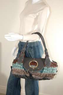 NEW Fashion Striped Toggle Shoulder/handbag purse NEW  