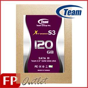Team Xtreem S3 120GB MAX IOPS 80000 2.5 SATA 3 6Gb/s SandForce SF2281 