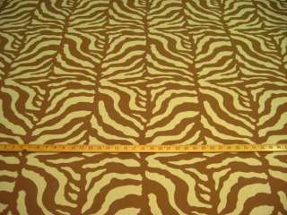 25 yd Tiger Stripe Upholstery Fabric r8326c  