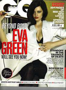 EVA GREEN UK British GQ Magazine 3/09 ISLA FISHER  