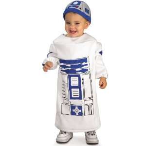 Lets Party By Rubies Costumes Star Wars R2D2 Infant Costume / White 