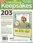   keepsakes scrapbook magazine $ 1 99  see suggestions