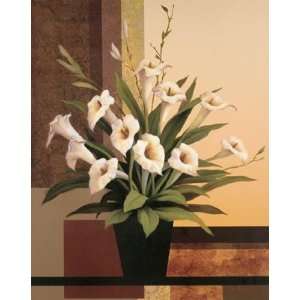 Calla Lilies by T.C. Chiu 22x28 